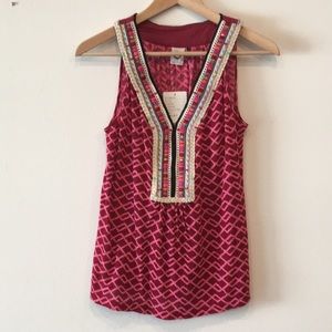 Summer Tank Top from Anthropologie NWT